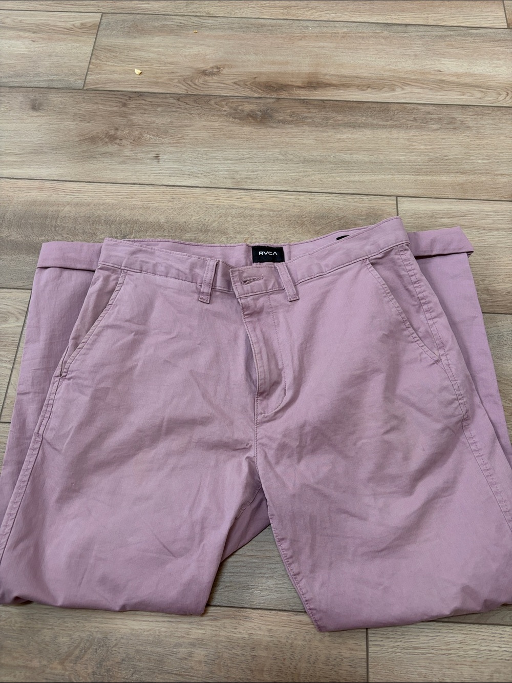 RVCA Men's Dusty Rose Chino Pants